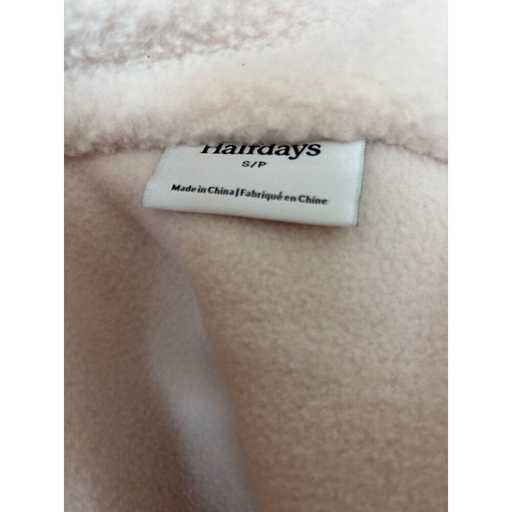 Halfdays Womens Oatmilk Fleece Pullover Half-Zip Size S, New w/ Tags - Picture 5 of 5